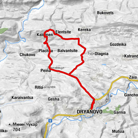 21km.Dryanovo_Offroad_Kalomen_Chukovo_Dryanovo