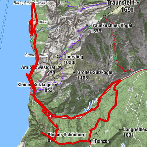 Kleiner Schönberg, retour über Mairalm