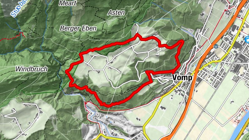 Vomperberg - Rundwanderung