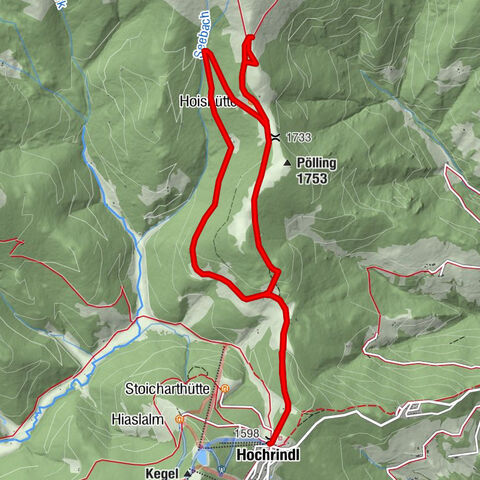 Hochrindl-weises Kreuz