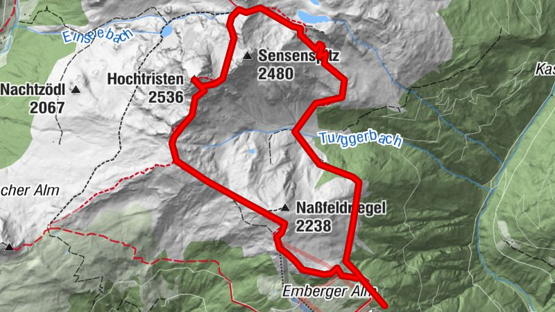 *Emberger Alm - Hochtristen (2.536 m)*