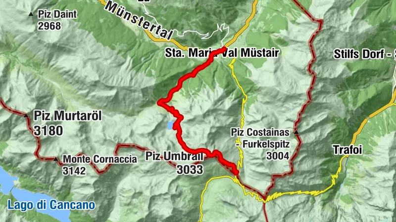 Piz Umbrail und Abstieg zum Lai da Rims