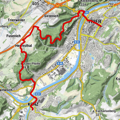 Moselsteig Etappe 04: Konz – Trier