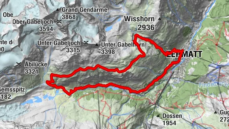 Rundtour Zermatt Höhbalmen