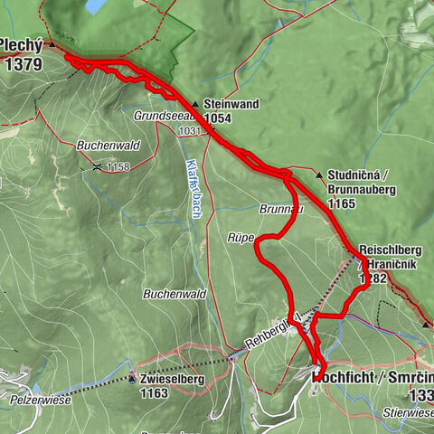 Skitour Plöckenstein