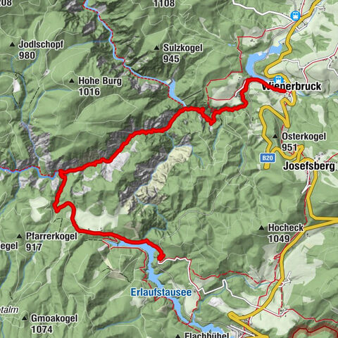 Lassingfall->Ötscherhias->Erlaufklause