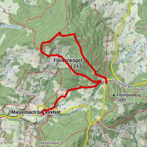 Kulturwanderweg auf die Wildwiese