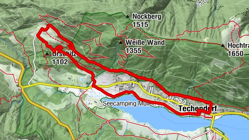 Trail 3 "Tschabitsch" - Nordic Walking