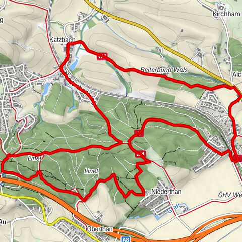 Krenglbacher Waldweg