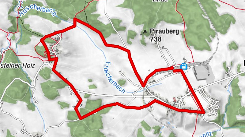 Pferdeeisenbahnwanderweg: Extention Eibenstein