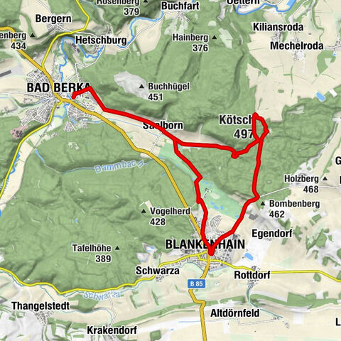 Radtour zum Carolinenturm