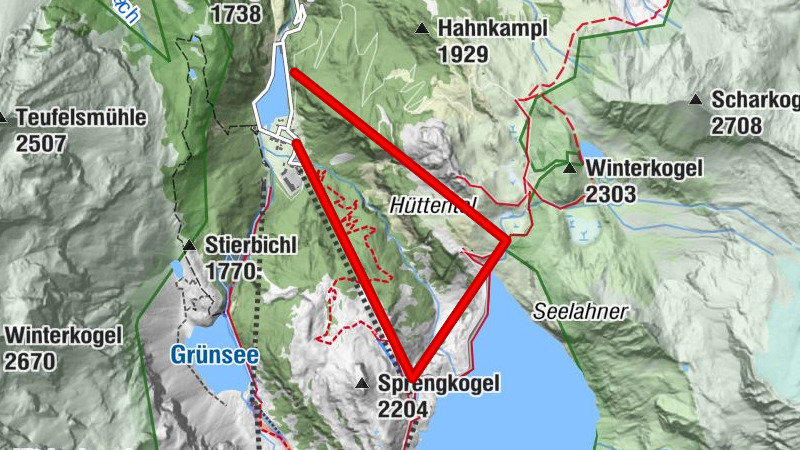 Enzingerboden - Tauernmoossee Speicher