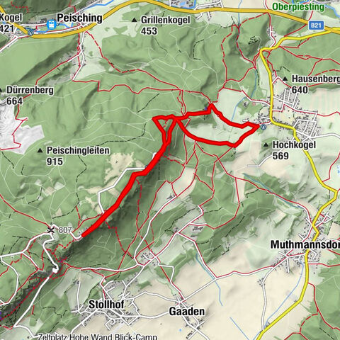 Hohe Wand: Dreistätten - Hergottschnitzerhaus