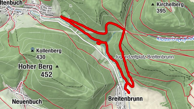 Faulbach: Wanderung Breitenbrunn-A