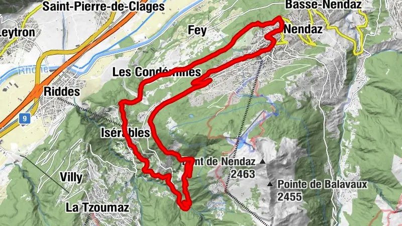 Tour nach Isérables