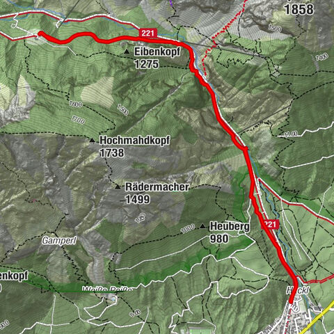 Zum Alpengasthaus St. Magdalena im Halltal