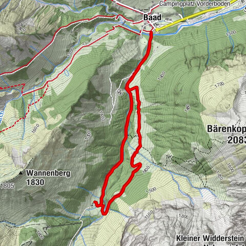 Rundwanderung durchs Bärgunttal