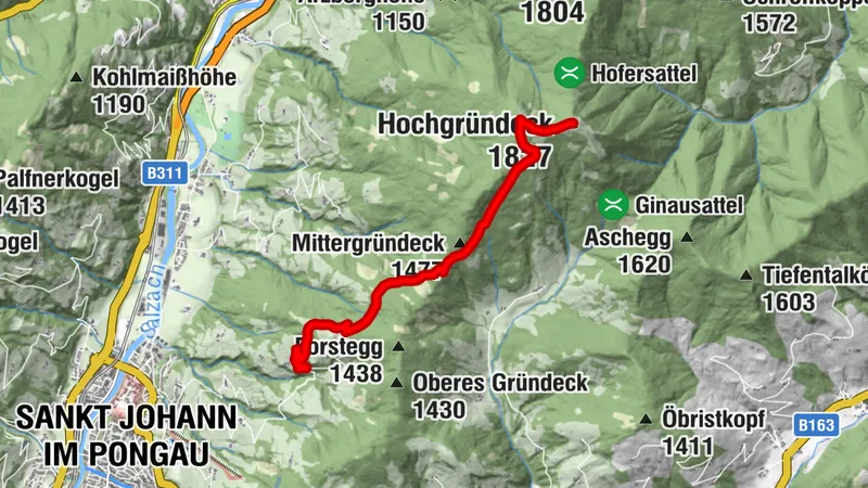 Salzburger Gipfelspiel: Hochgründeck