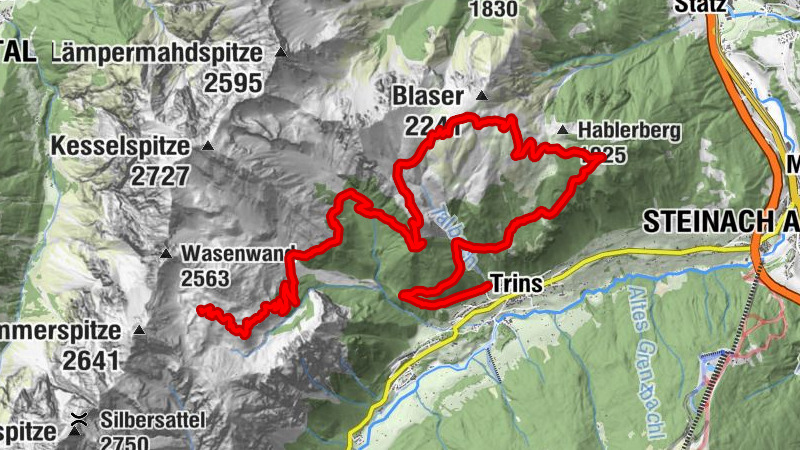 Über Blaserhütte zur Padasterjochhütte