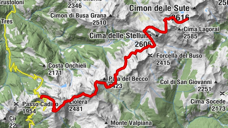 Translagorai - Etappe 1