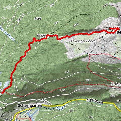 Gipfeltour Faltegartenköpfl