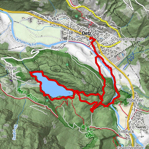 Oetz - Piburger See - Oetz