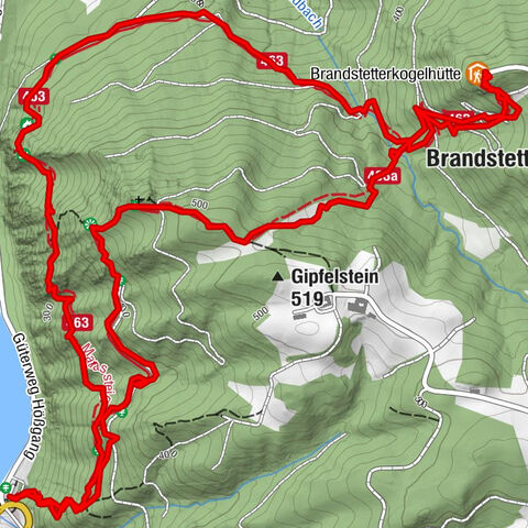Brandstetterkogel über Matras Steig