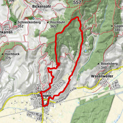 Romantische Wanderung ab Ihringen