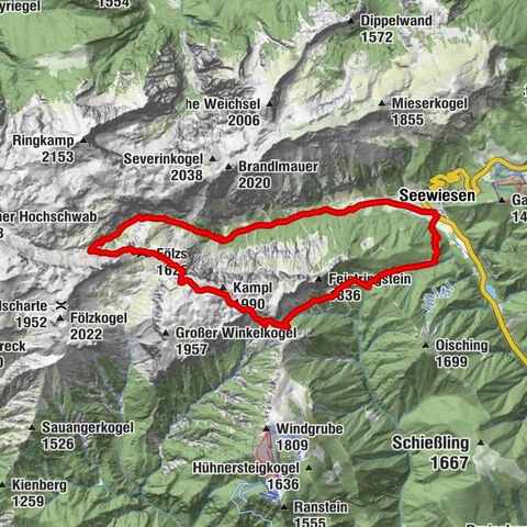 Seewiesen - Voisthaler - Mitteralm
