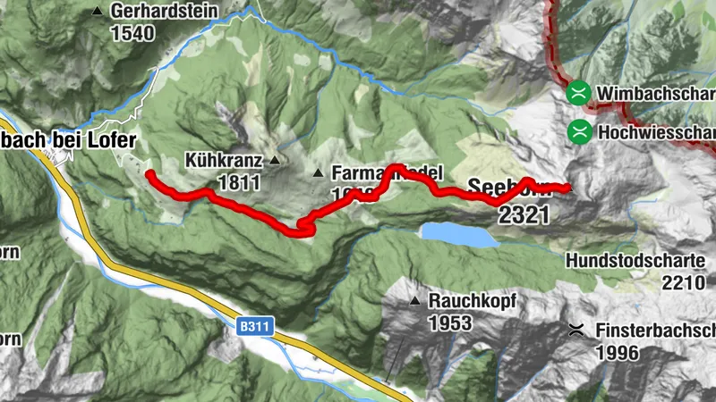 Von Pürzlbach auf das Seehorn (2322m)