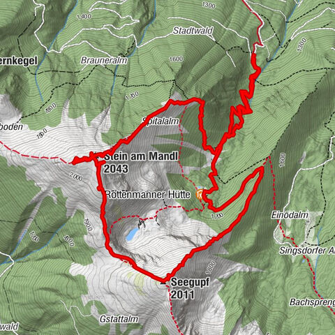 Gipfelreiche Tour in den Rottenmanner Tauern - "Stein am Mandl 2043"