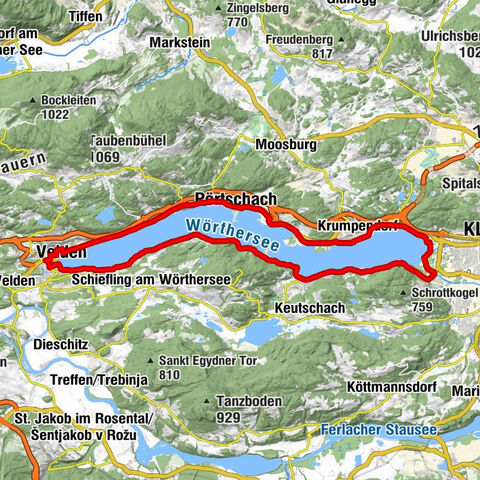 Wörthersee Rundfahrt