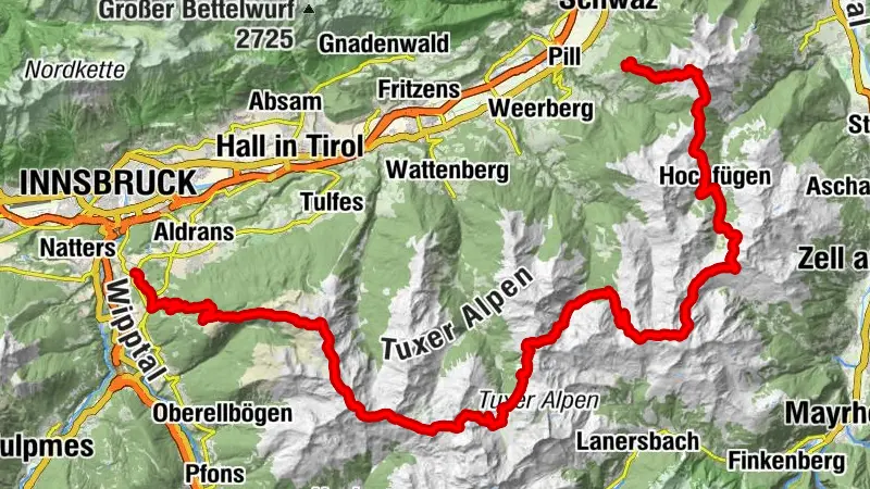 Der Inntaler Höhenweg 2000