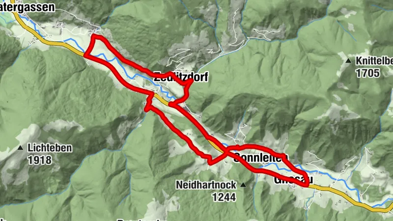 Bike-Runde Gnesau - im Herzen der Region Nockberge | nock/bike 7B